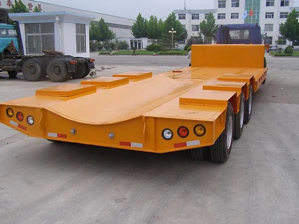 Low Bed Trailer With Option Feature