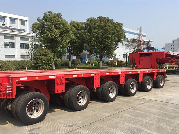 Hydraulic Axles Modular Trailers